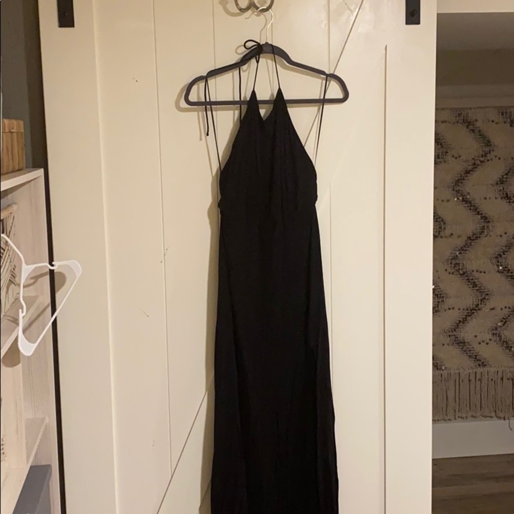Halter maxi dress